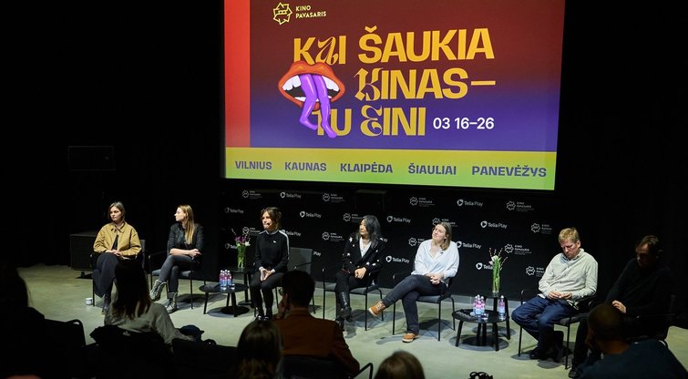 Vilniaus miesto kino festivalio „Kino pavasaris“ spaudos konferencija  (nuotr. Audriaus Solomino)