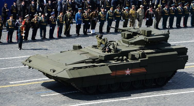 Štai koks jis, tankas T-14 „Armata“ (nuotr. SCANPIX)