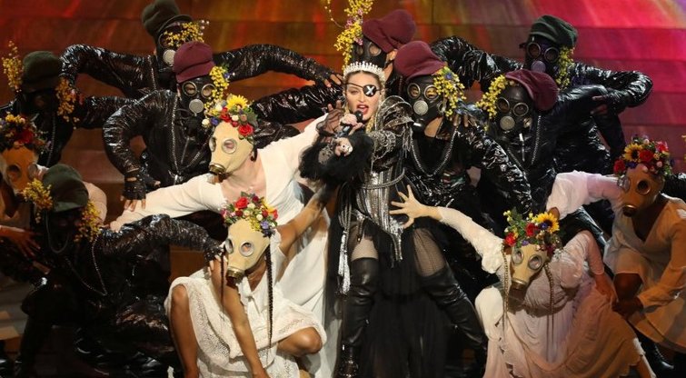 Madonna Eurovizijoje (nuotr. SCANPIX)