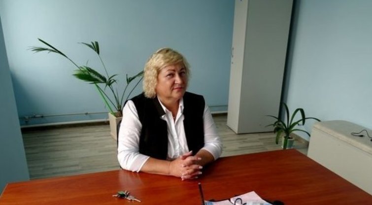Larisa Grigorovič darbo vietoje (nuotr. kurjer.info) (nuotr. Gamintojo)
