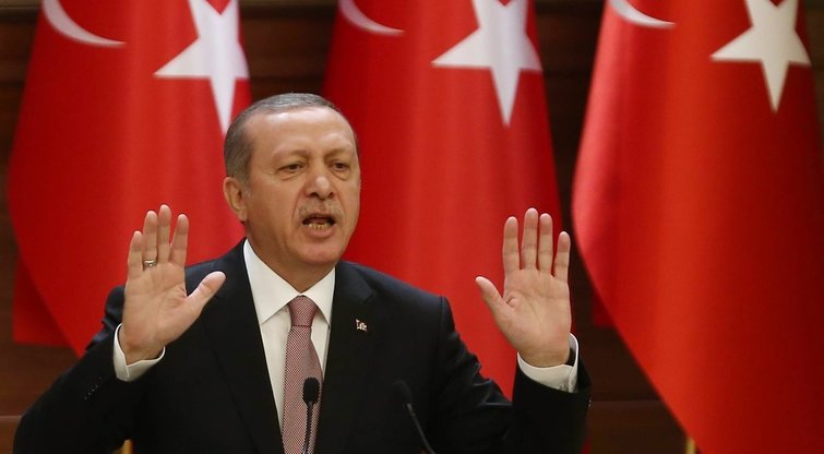 Turkijos prezidentas Recepas Tayyipas Erdoganas (nuotr. SCANPIX)