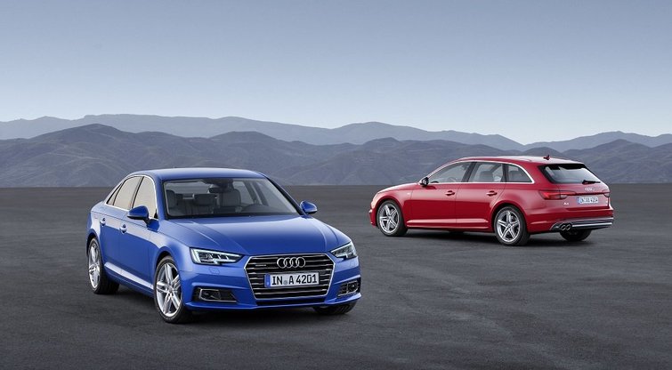 Naujos kartos „Audi A4“ : Ne revoliucija, o evoliucija
