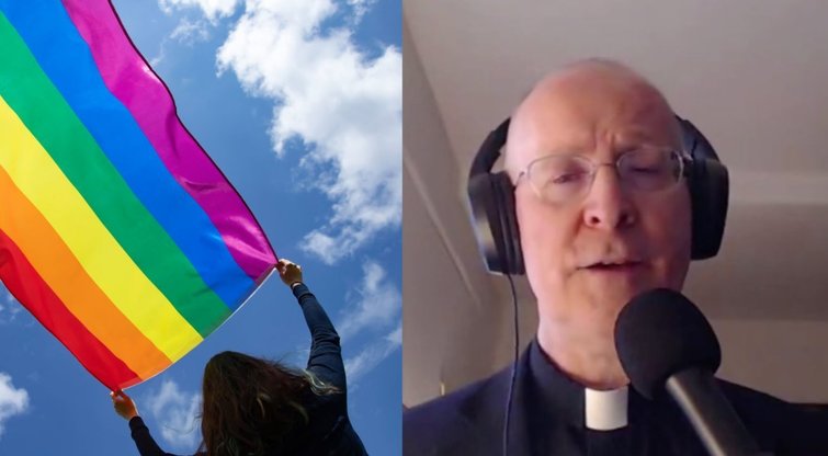 Žymus jėzuitas apie LGBT: „Jei Jėzus šiuo metu fiziškai vaikščiotų žeme, jis mūsų prašytų bendrauti su šia bendruomene ir jų neatstumti“ (tv3.lt fotomontažas)