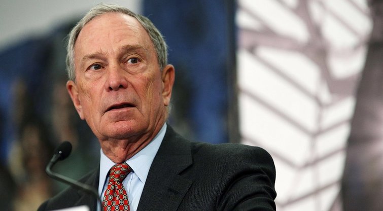 Michaelas Bloombergas kelia sumaištį JAV prezidento rinkimų estafetėje  (nuotr. SCANPIX)