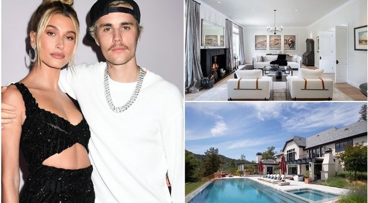 Justin Bieber ir Hailey Baldwin naujas namas (tv3.lt fotomontažas)