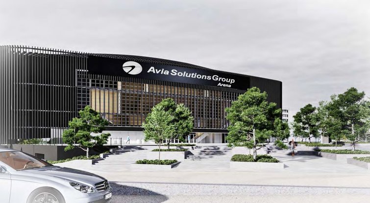 Pamatykite: kaip po rekonstrukcijos atrodys „Avia Solutions Group“ arena   
