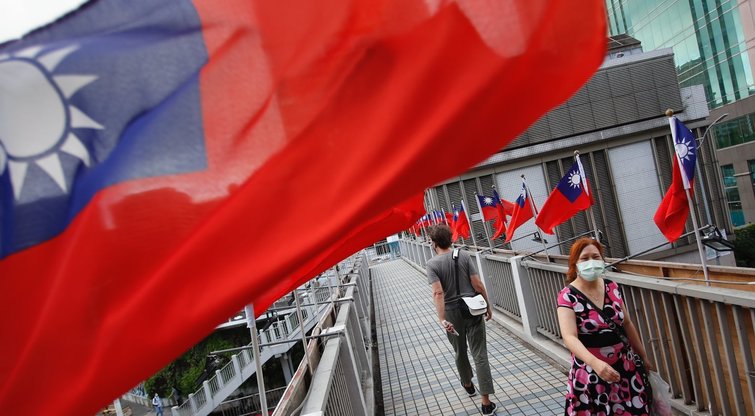 Taivanas dėkoja JAV už paramos paketą, žada dirbti, kad „būtų užtikrinta taika ir laisvė“ (nuotr. SCANPIX)