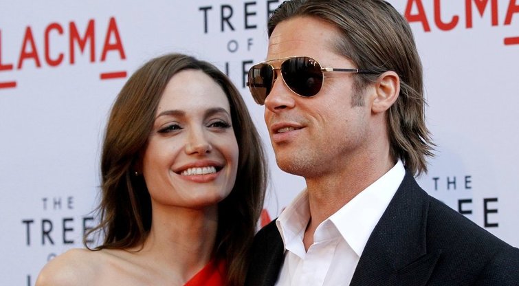 Angelina Jolie ir Brad Pitt (nuotr. SCANPIX)