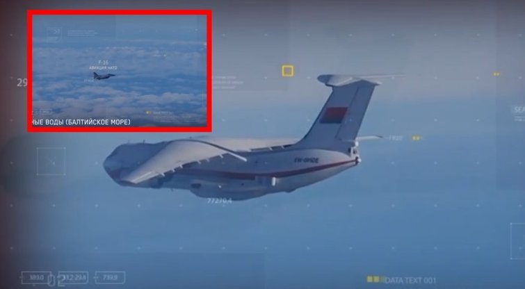 NATO naikintuvai „perėmė“ rusų karinius lėktuvus virš Baltijos jūros (nuotr. Telegram)
