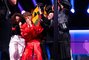 „Eurovizijos“ pirmojo pusfinalio dalyvių emocijos (Corinne Cumming/EBU nuotr.)
