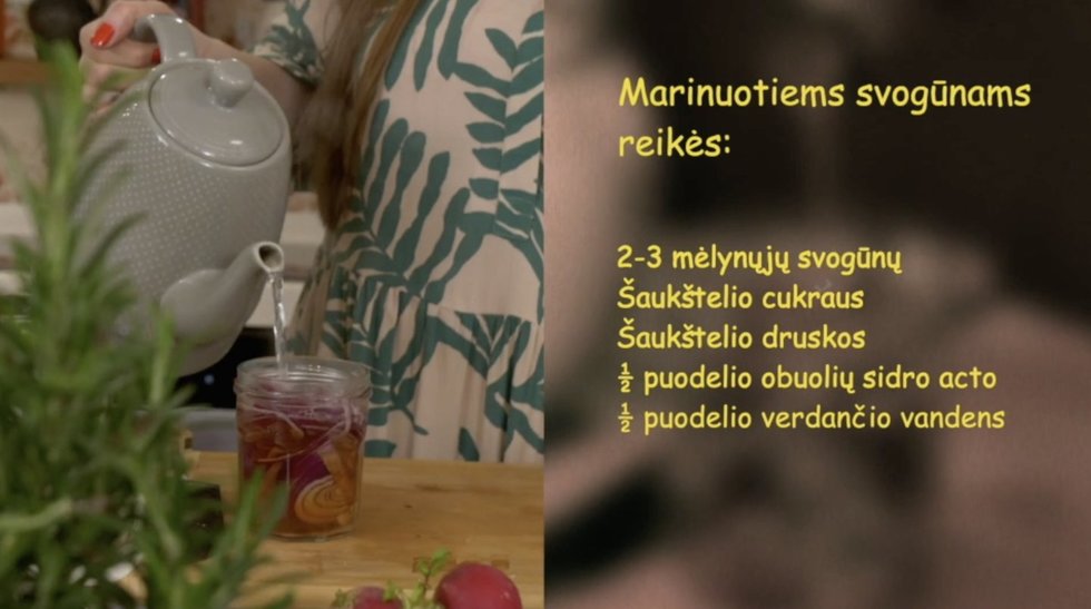 Atskleidė tobulų marinuotų svogūnų receptą – naudosite visur (nuotr. stop kadras)