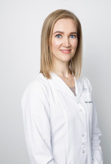 Gydytoja dermatovenerologė Agnė Bagdonė. 