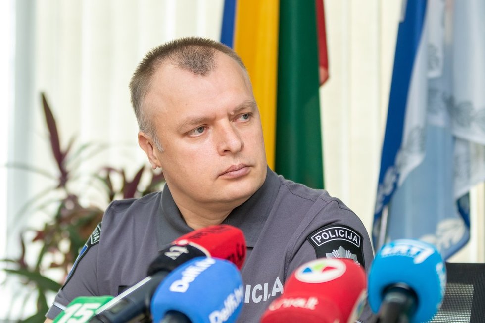 Vilniaus apskrities policijos viršininkas Saulius Gagas