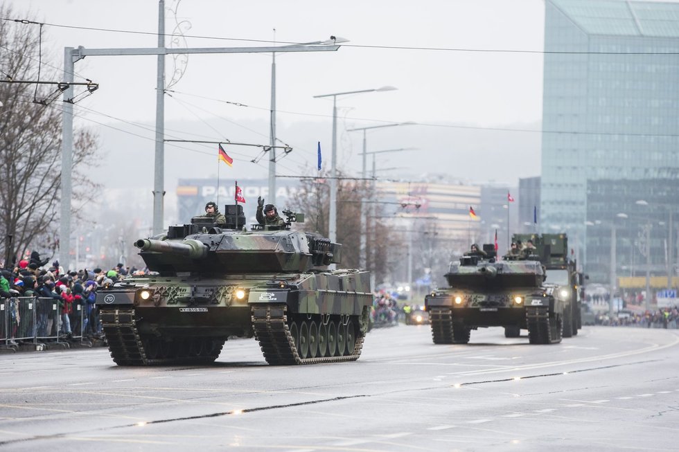Leopard tankai BNS Foto