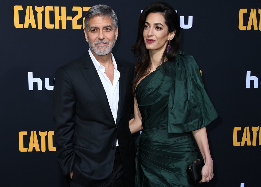 George Clooney su žmona Amal