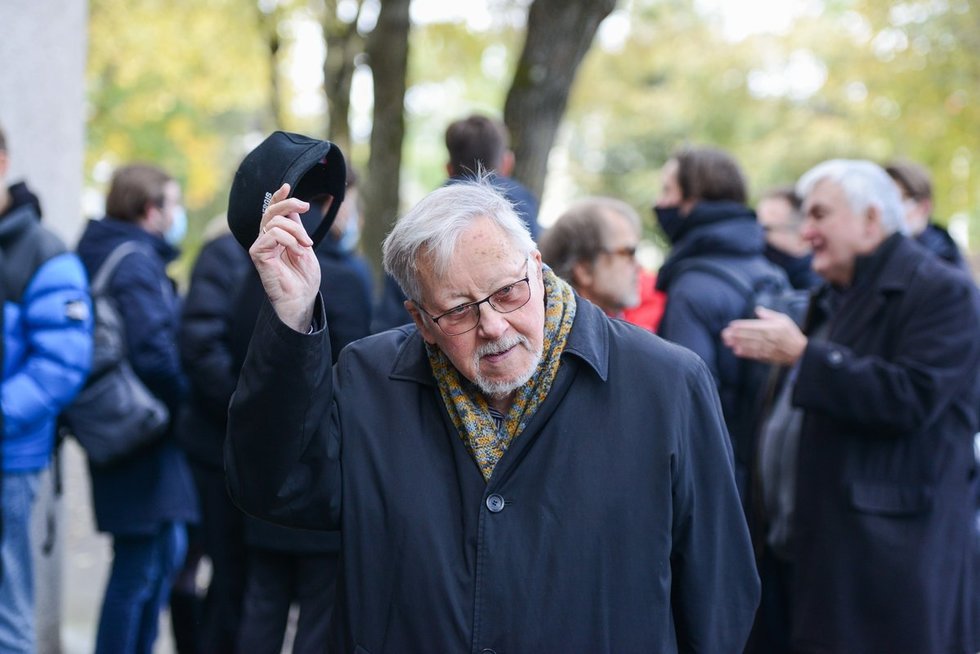 Profesorius Vytautas Landsbergis mini 88-ąją sukaktį.