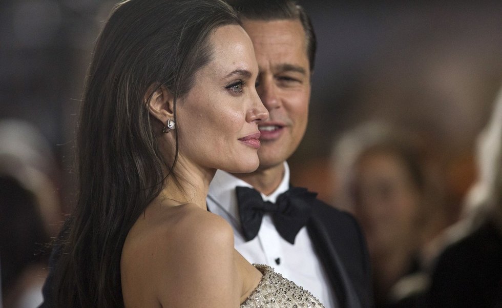  Angelina Jolie ir Bradas Pittas