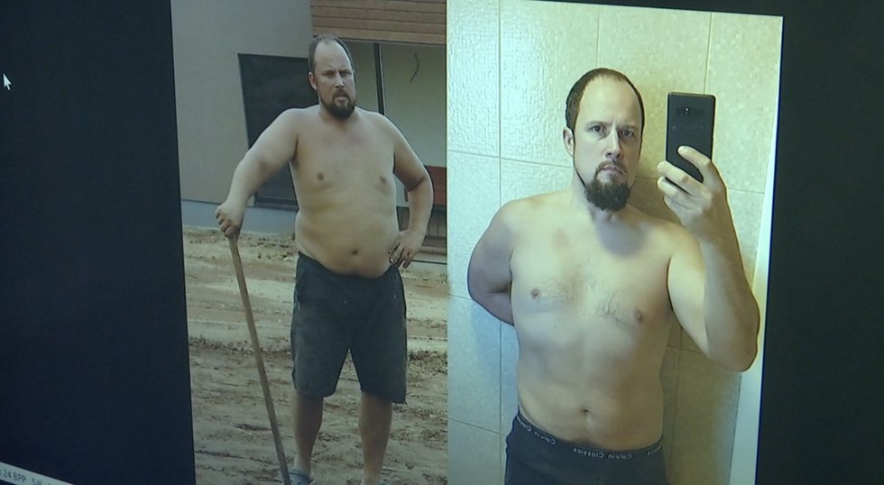 Protarpinį badavimą išbandęs vyras numetė 32 kilogramus 