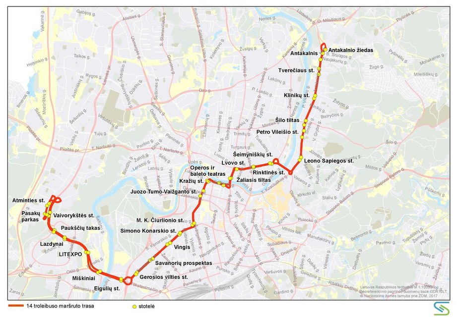 Vilniuje keisis viešojo transporto maršrutai (nuotr. „Susisiekimo paslaugos“)  