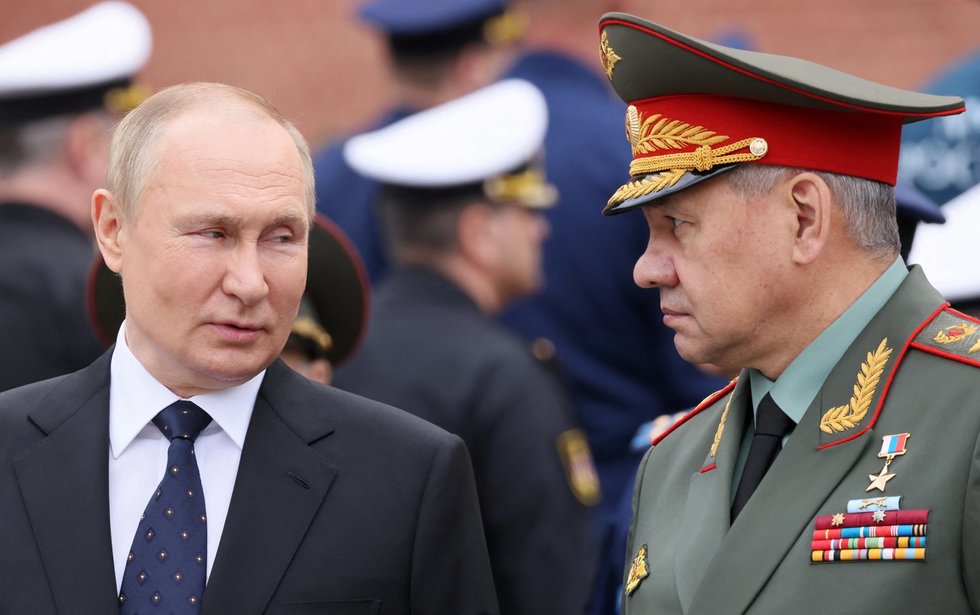 Šoigu ir Putinas (nuotr. SCANPIX)