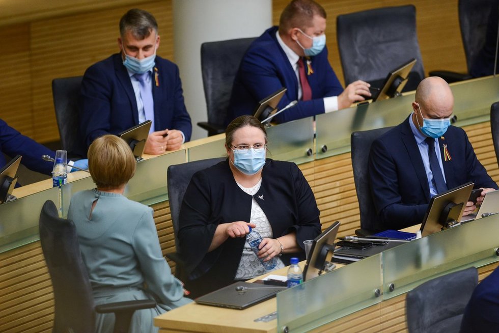 Į Seimo pirmininkus pasiūlyta vienintelė kandidatė – Viktorija Čmilytė-Nielsen