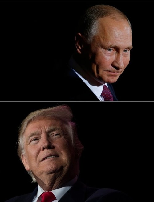 Donaldo Trumpo ir Vladimiro Putino akistata: laimės tas, kurio ego didesnis? (nuotr. SCANPIX)