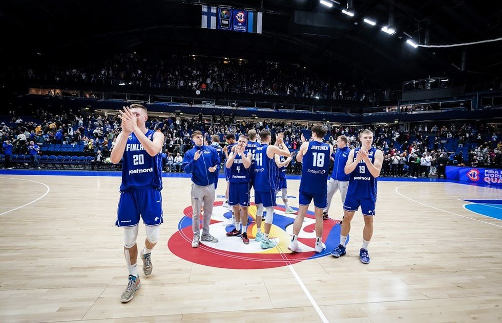 Suomijos krepšinio rinktinė (nuotr. FIBA)