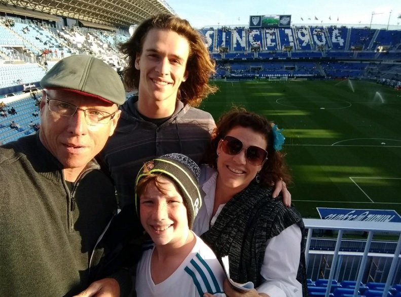 Jasonas su šeima apsilankė „Real“ namų rungtynėse  (nuotr. SCANPIX)