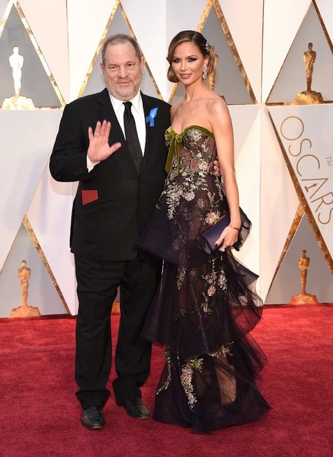 Harvey Weinsteinas su žmona (nuotr. Vida Press)