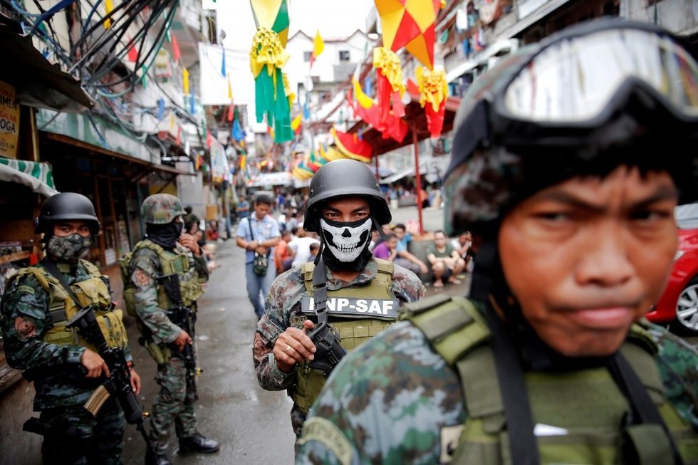 Bekompromisė kova su narkotikų prekeiviais Filipinuose (nuotr. SCANPIX)