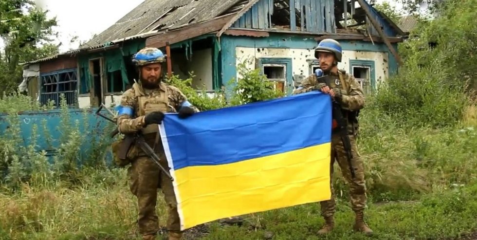 Ukrainos kariai (nuotr. Telegram)