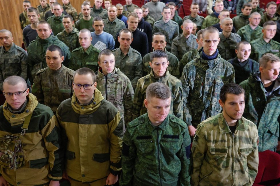 Rusija rinks 1,5 mln. karių ir formuos 20 naujų divizijų – Ukrainos kariuomenė (nuotr. SCANPIX)
