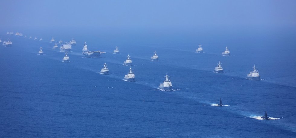 Kinijos karinis laivynas Pietų Kinijos jūroje, 2018-ieji