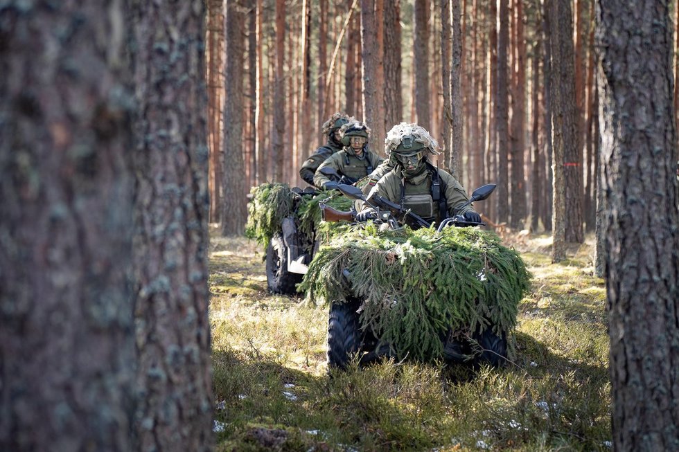 Lietuvoje vykstančiose pratybose treniruojasi apie 900 karių (nuotr. KASP)