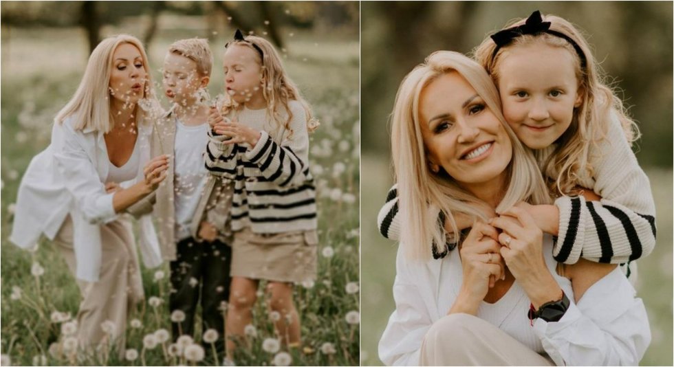 Katažinos Zvonkuvienės fotosesija su vaikais (nuotr. „Dobiliuko foto“) (nuotr. Instagram)