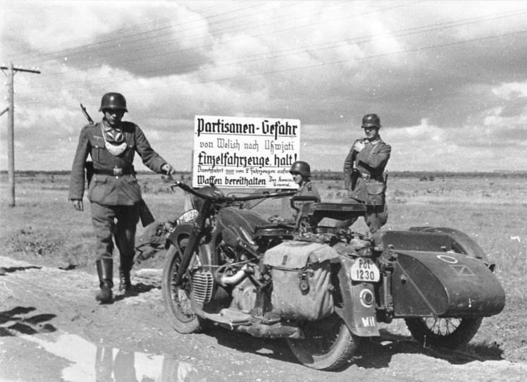 Zündapp motociklas antrojo pasaulinio karo metu 