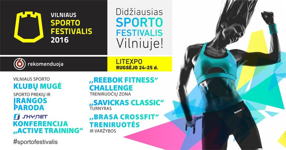 Vilniaus sporto festivalis (nuotr. Organizatorių)