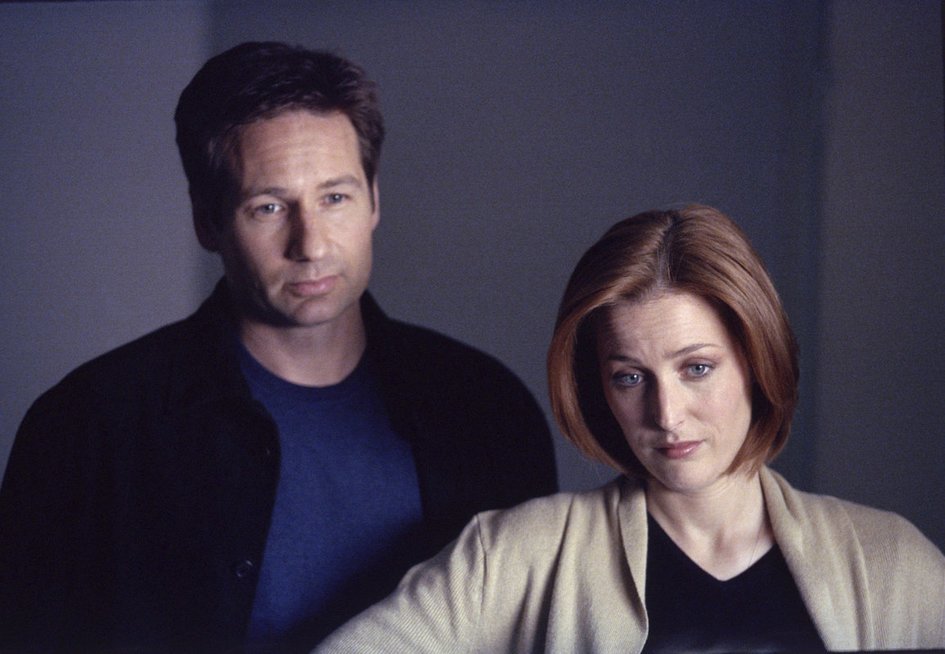 Serialo „X-Files“ akimirkos (nuotr. Vida Press)