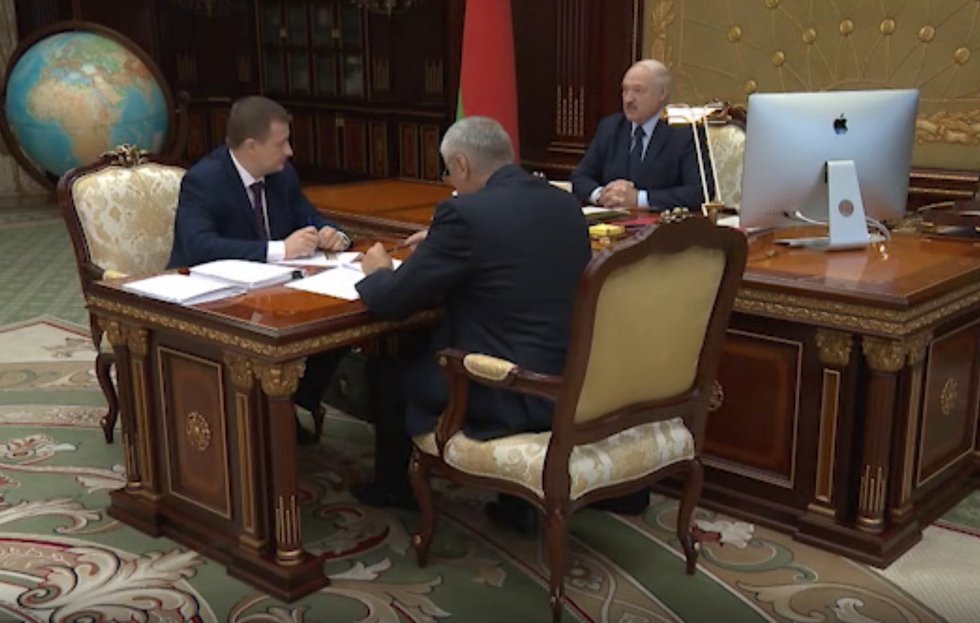 A. Lukašenkos kabinete daugelį metų stovėjo amerikiečių gamybos kompiuteris (nuotr. Gamintojo)