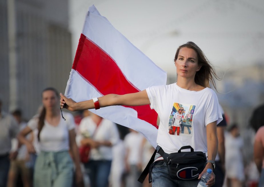 Minskas tokios minios dar nematė – šimtatūkstantinis maršas reikalavo laisvės ir Lukašenkos pasitraukimo