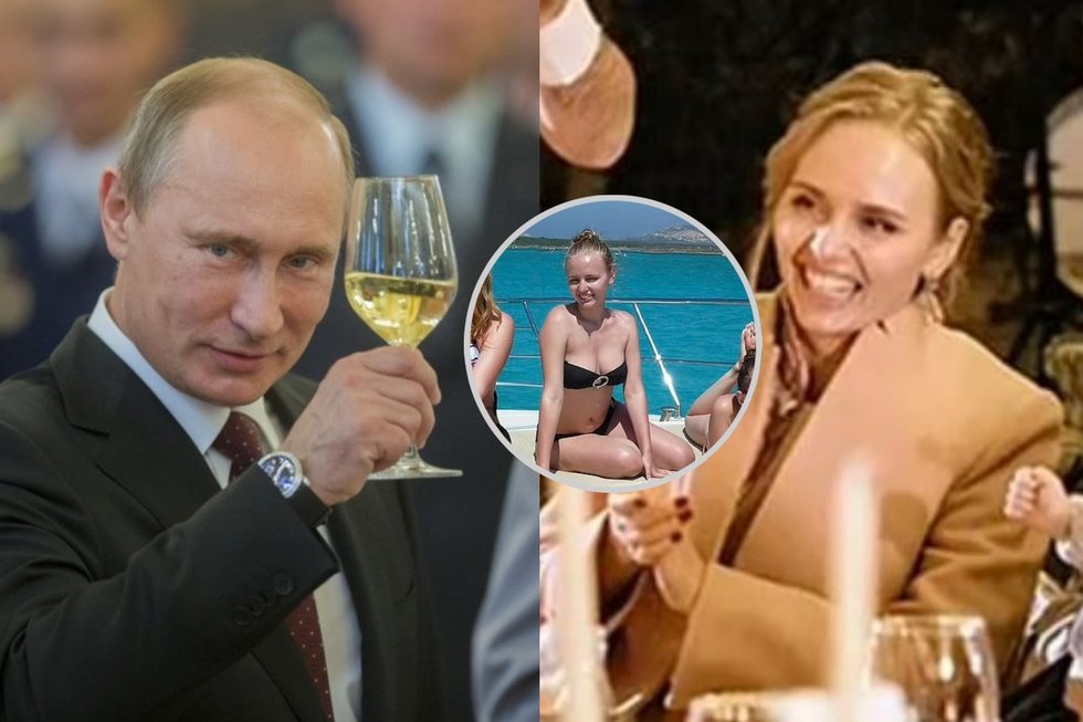 Putino dukra sulaukė liūdnos žinios iš tėvo: sugriovė gimtadienio planus (tv3.lt fotomontažas)