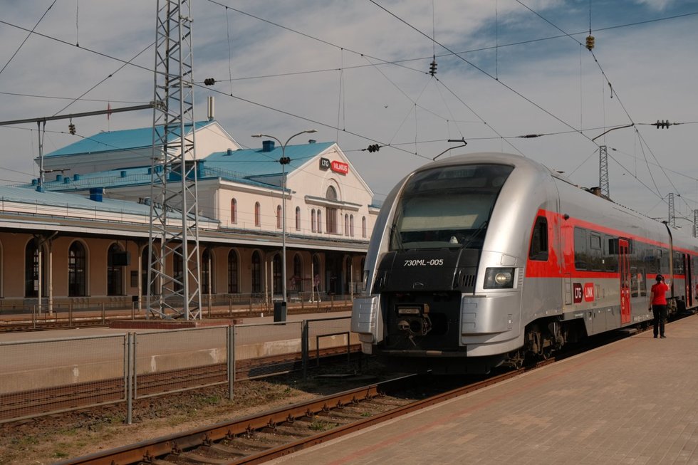 Vilniaus geležinkelio stotis (nuotr. asm. archyvo)