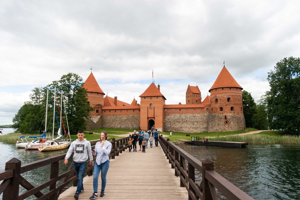 Trakų pilis pripažinta viena gražiausių Europoje (nuotr. Fotodiena.lt)