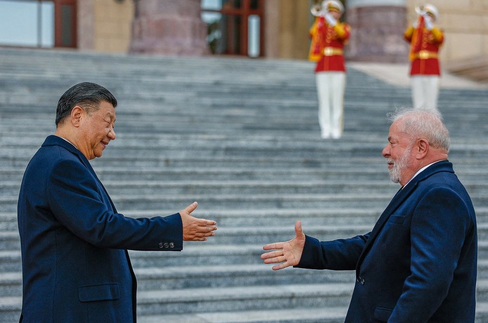 Kinijos ir Brazilijos vadovai (nuotr. SCANPIX)