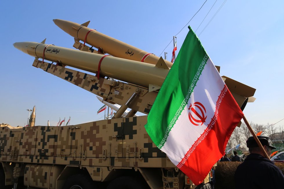 Iranas Rusijai perdavė šimtus balistinių raketų, galinčių smogti 700 km. atstumu (nuotr. SCANPIX)