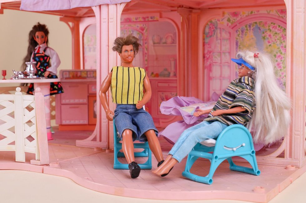 Indrės Kavaliauskaitės „Barbie“ namas (M. Vizbaro nuotr.)