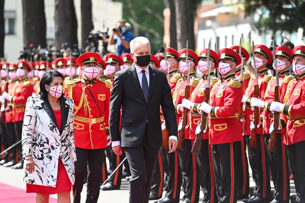 Prezidentas Nausėda lankosi Sakartvele