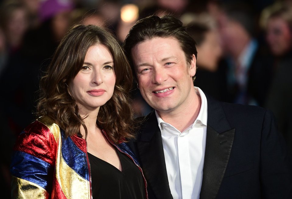 Jamie Oliveris su žmona Juliette (nuotr. SCANPIX)