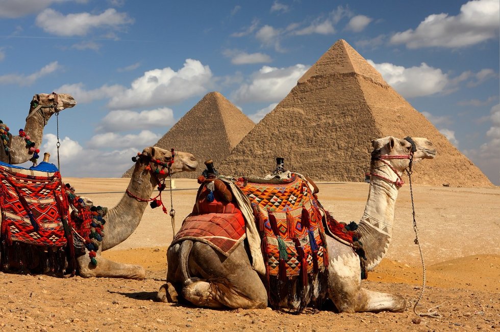 Egipto piramidės (bendrovės nuotr.)