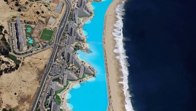 Didžiausias baseinas pasaulyje (nuotr. YouTube)